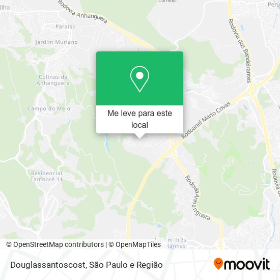 Douglassantoscost mapa