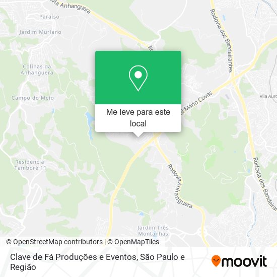 Clave de Fá Produções e Eventos mapa
