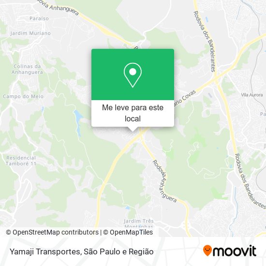 Yamaji Transportes mapa