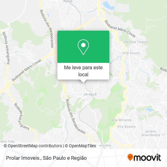 Prolar Imoveis. mapa