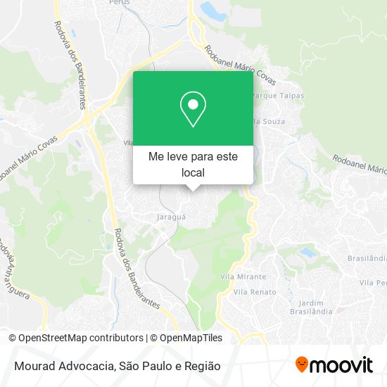 Mourad Advocacia mapa