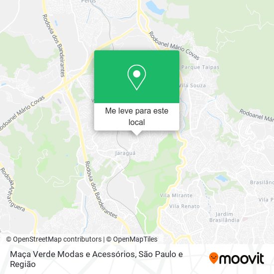 Maça Verde Modas e Acessórios mapa