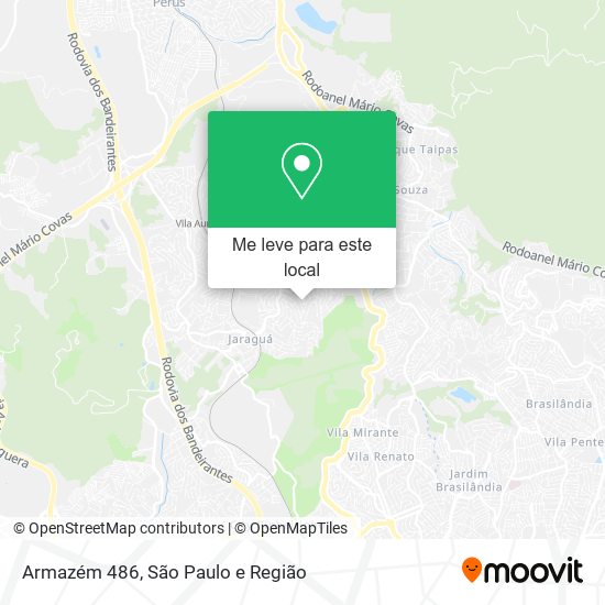 Armazém 486 mapa