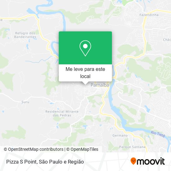 Pizza S Point mapa