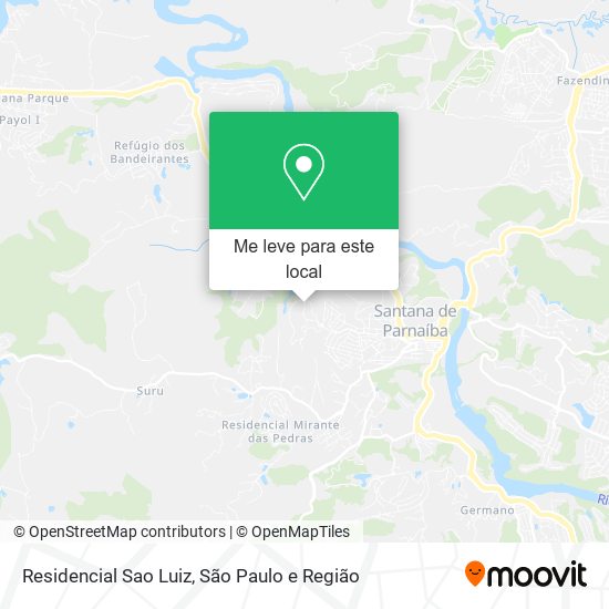 Residencial Sao Luiz mapa
