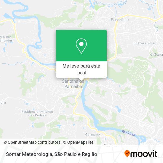 Somar Meteorologia mapa