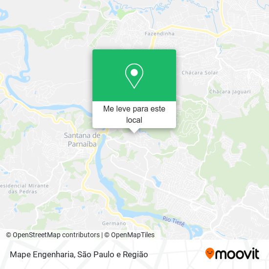 Mape Engenharia mapa