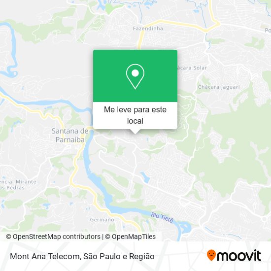 Mont Ana Telecom mapa