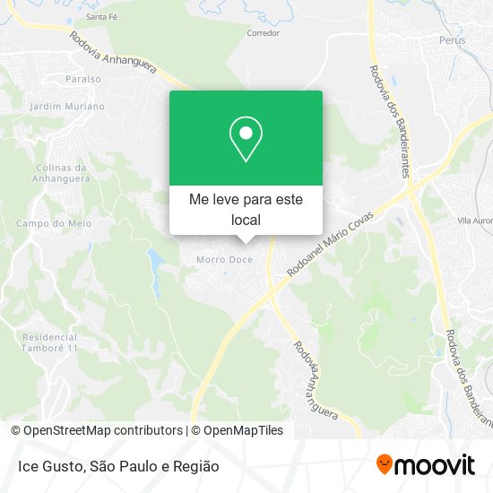Ice Gusto mapa