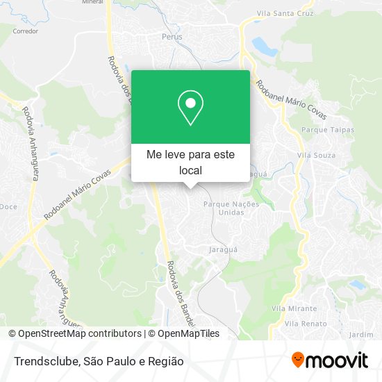 Trendsclube mapa