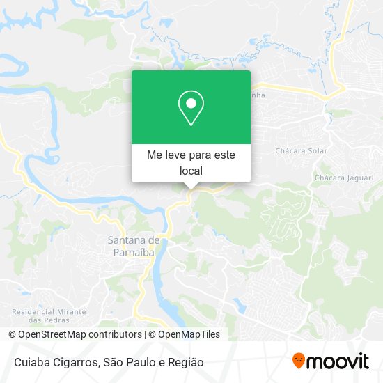 Cuiaba Cigarros mapa