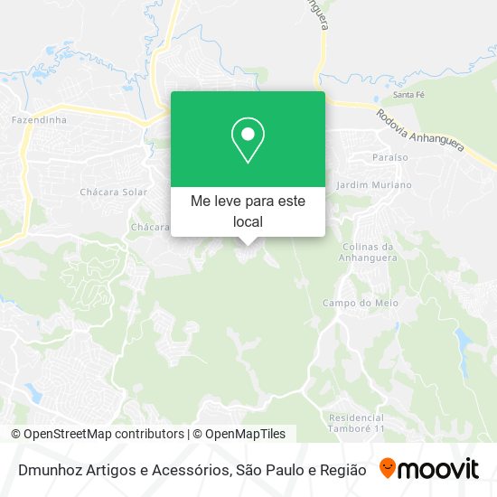 Dmunhoz Artigos e Acessórios mapa