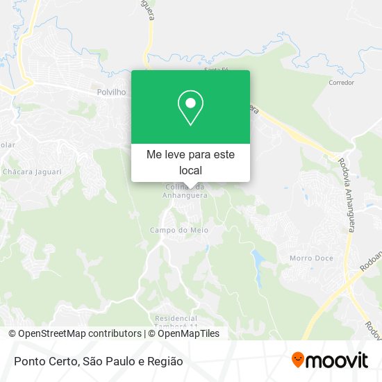 Ponto Certo mapa