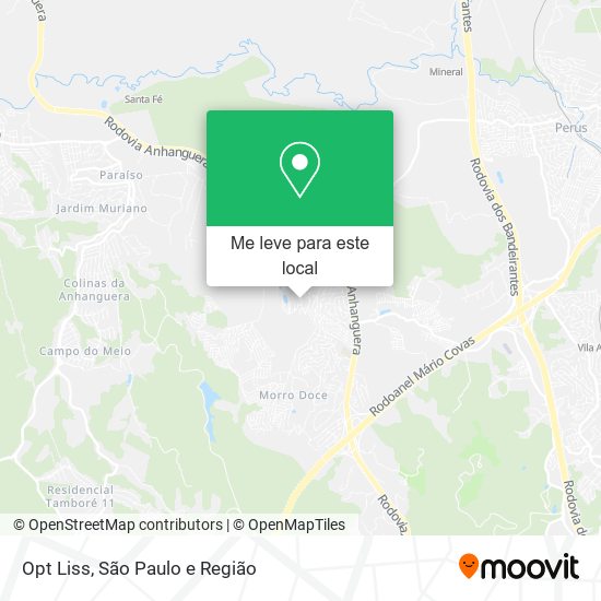 Opt Liss mapa