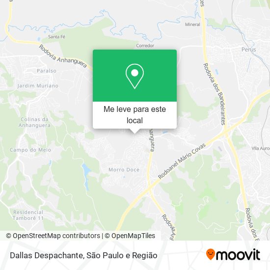 Dallas Despachante mapa