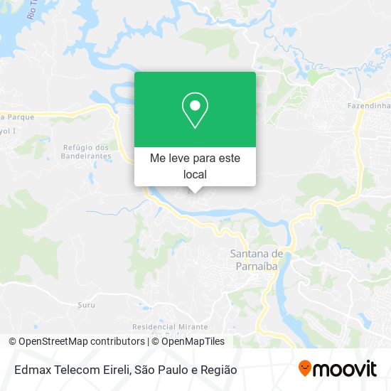 Edmax Telecom Eireli mapa