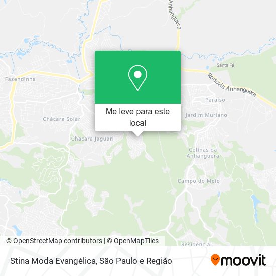 Stina Moda Evangélica mapa