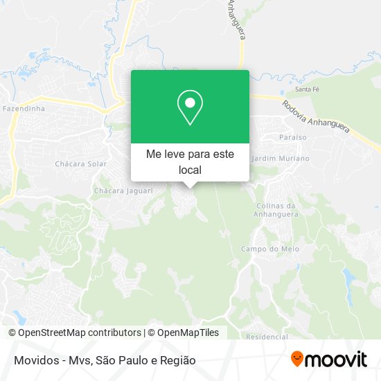 Movidos - Mvs mapa