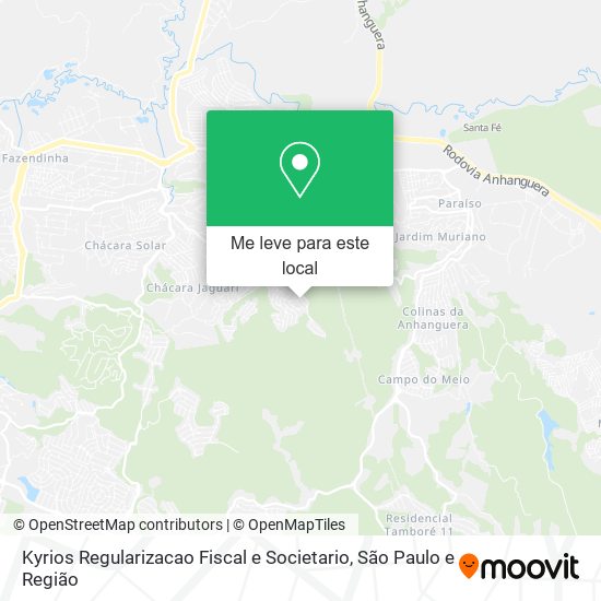 Kyrios Regularizacao Fiscal e Societario mapa