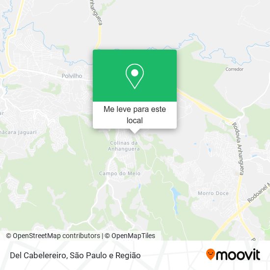 Del Cabelereiro mapa