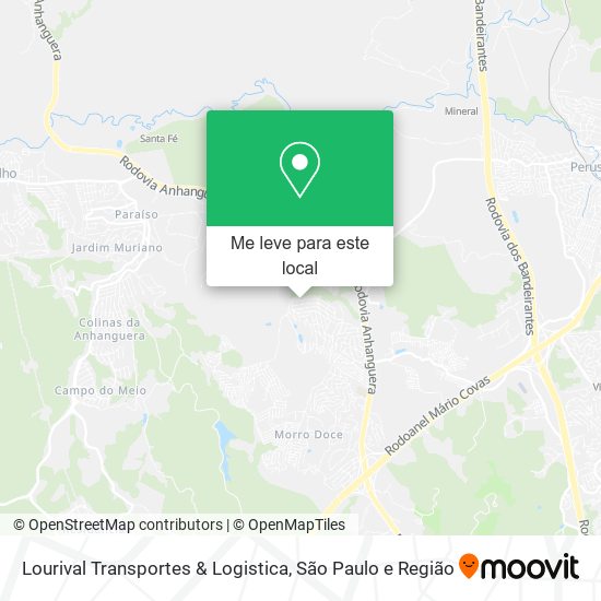 Lourival Transportes & Logistica mapa