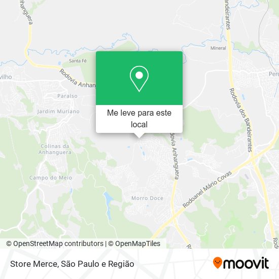 Store Merce mapa