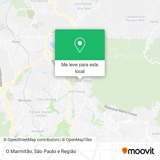 O Marmitão mapa
