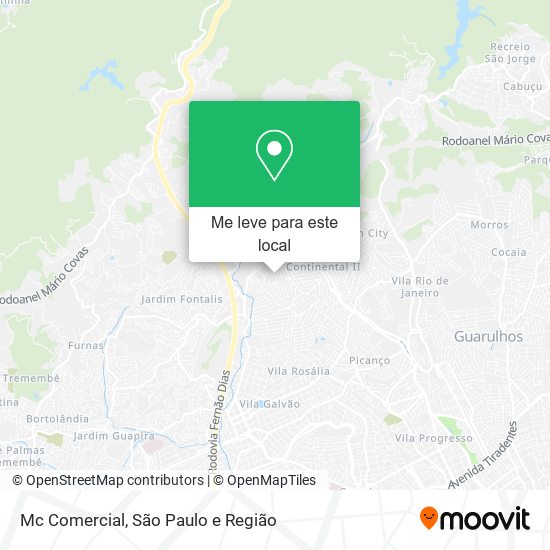 Mc Comercial mapa