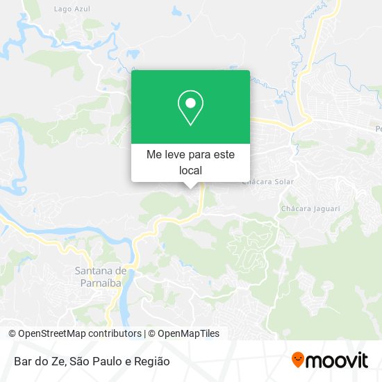Bar do Ze mapa
