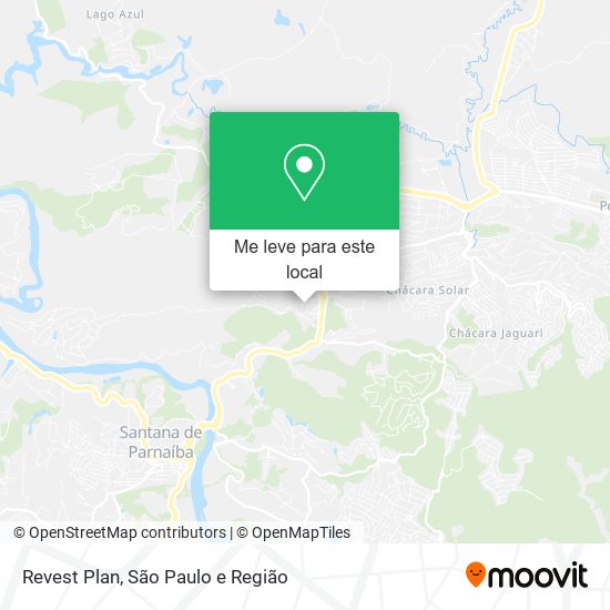Revest Plan mapa