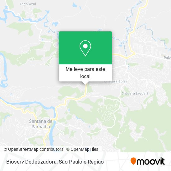 Bioserv Dedetizadora mapa