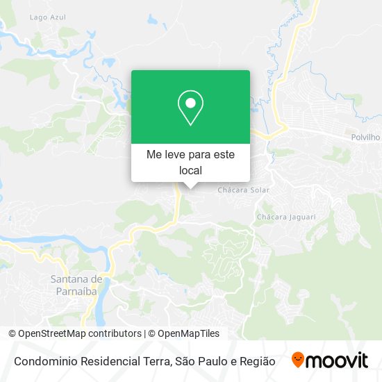 Condominio Residencial Terra mapa