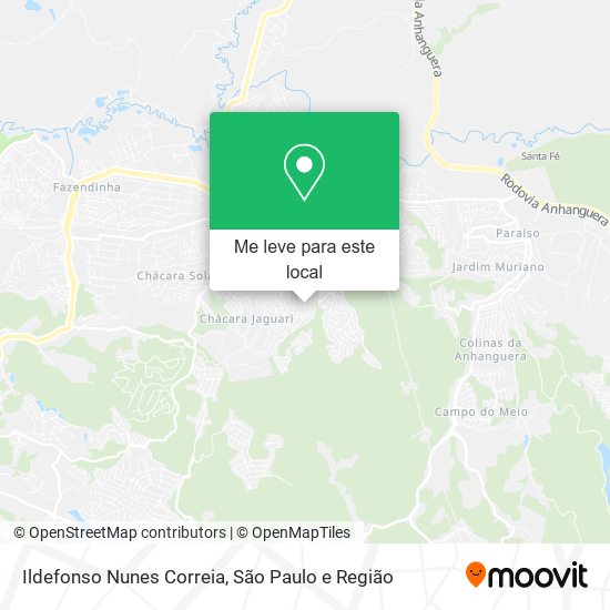 Ildefonso Nunes Correia mapa