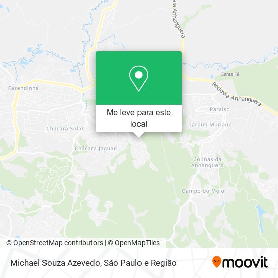 Michael Souza Azevedo mapa