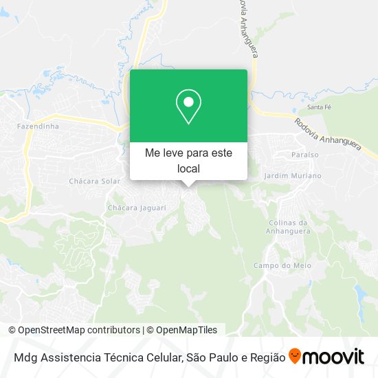 Mdg Assistencia Técnica Celular mapa