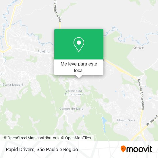 Rapid Drivers mapa