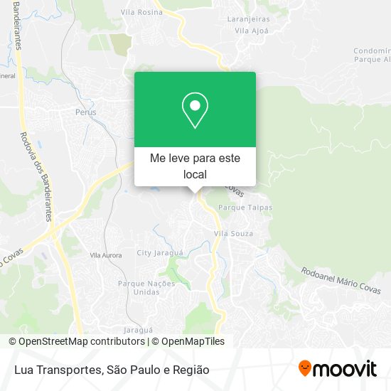 Lua Transportes mapa