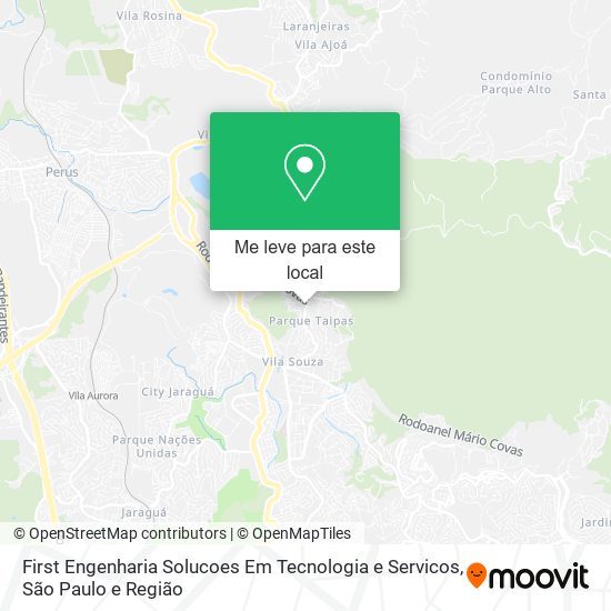 First Engenharia Solucoes Em Tecnologia e Servicos mapa