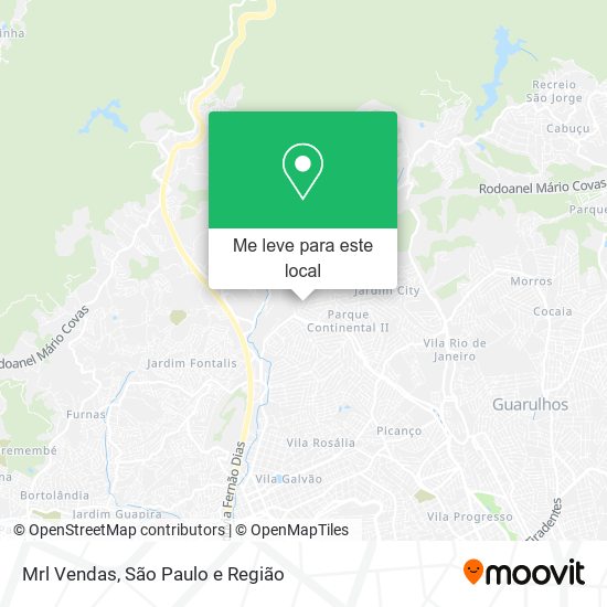 Mrl Vendas mapa