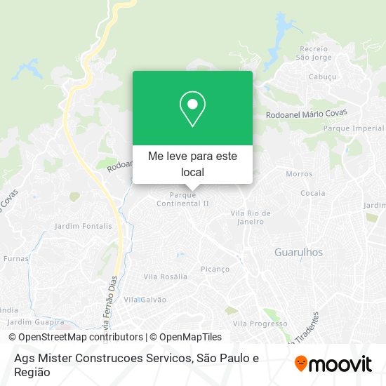 Ags Mister Construcoes Servicos mapa