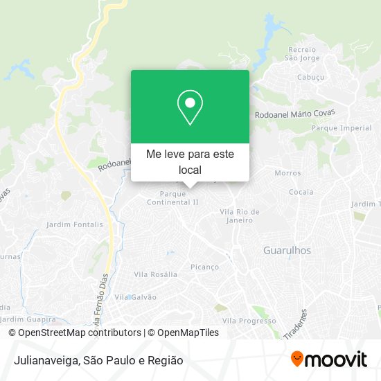 Julianaveiga mapa
