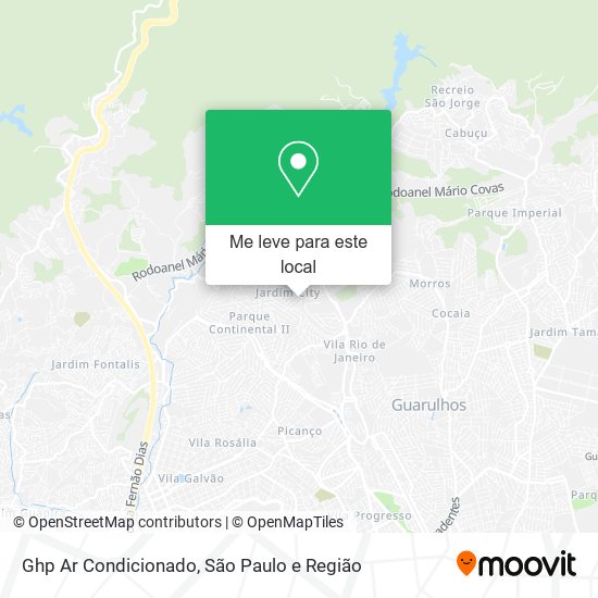 Ghp Ar Condicionado mapa