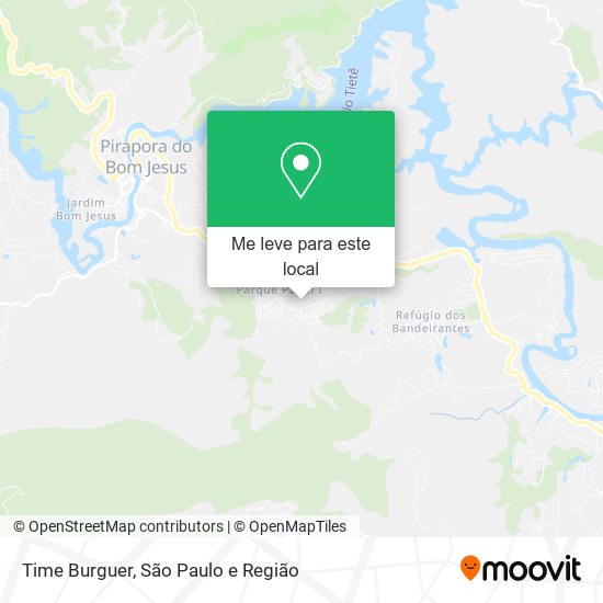 Time Burguer mapa