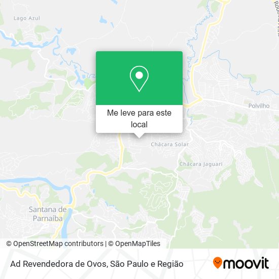 Ad Revendedora de Ovos mapa