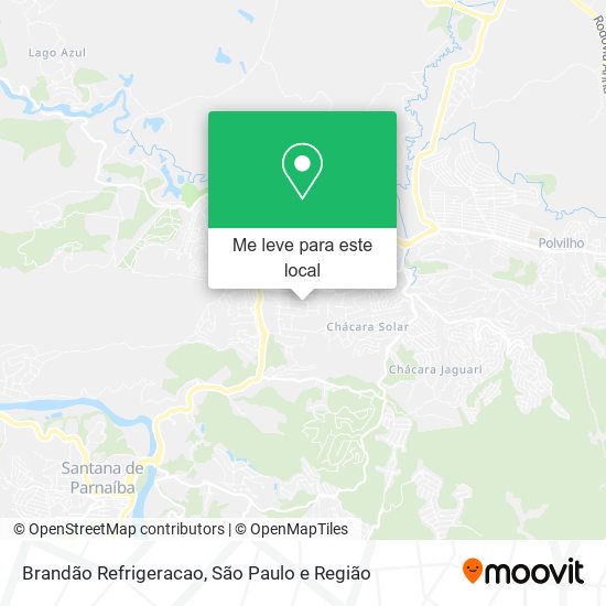 Brandão Refrigeracao mapa