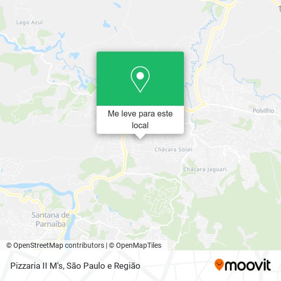 Pizzaria II M's mapa