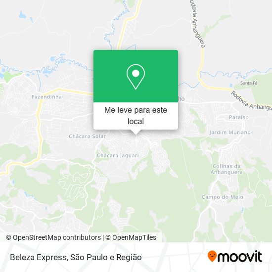 Beleza Express mapa