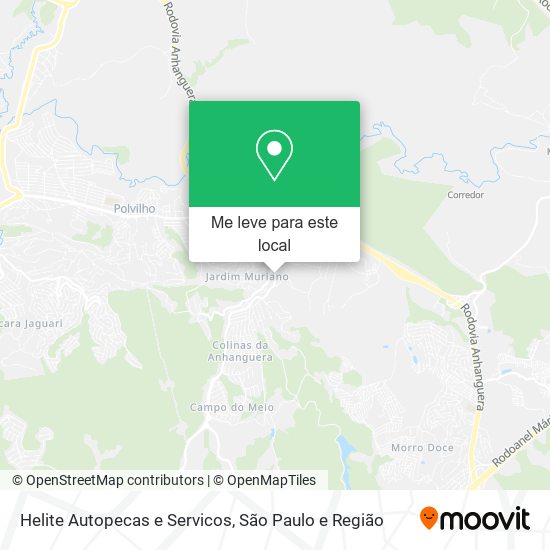 Helite Autopecas e Servicos mapa