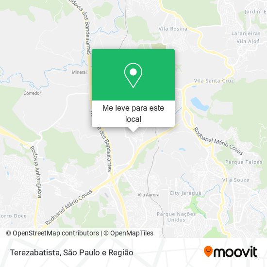 Terezabatista mapa