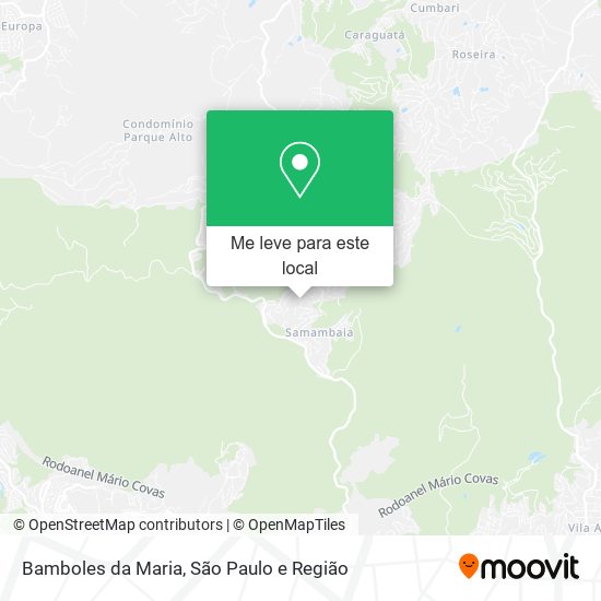 Bamboles da Maria mapa